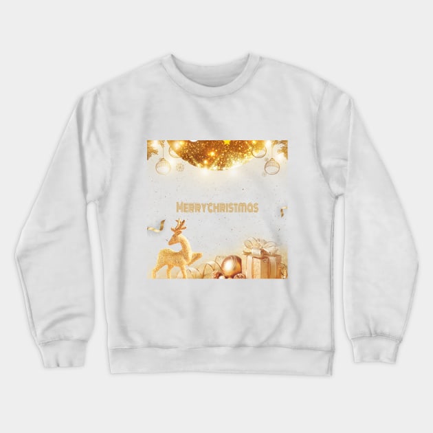 christmas Crewneck Sweatshirt by Manafff